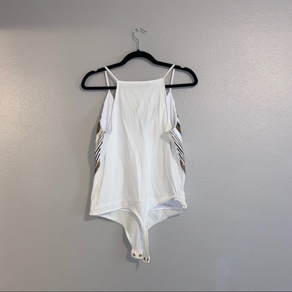 Express Tops Express Sequin Bodysuit Poshmark